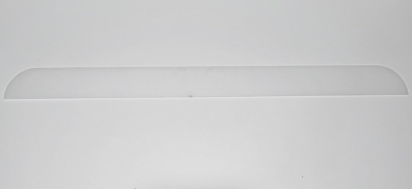 Plexi Glass End/Short Clear (40