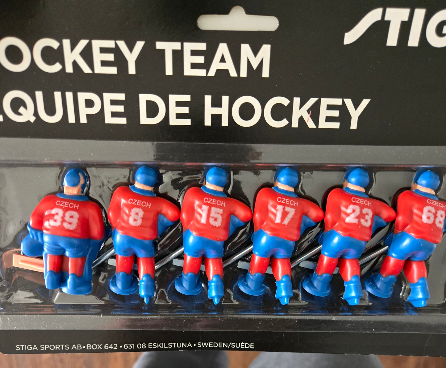 STIGA Team Czech Table Hockey Team Players