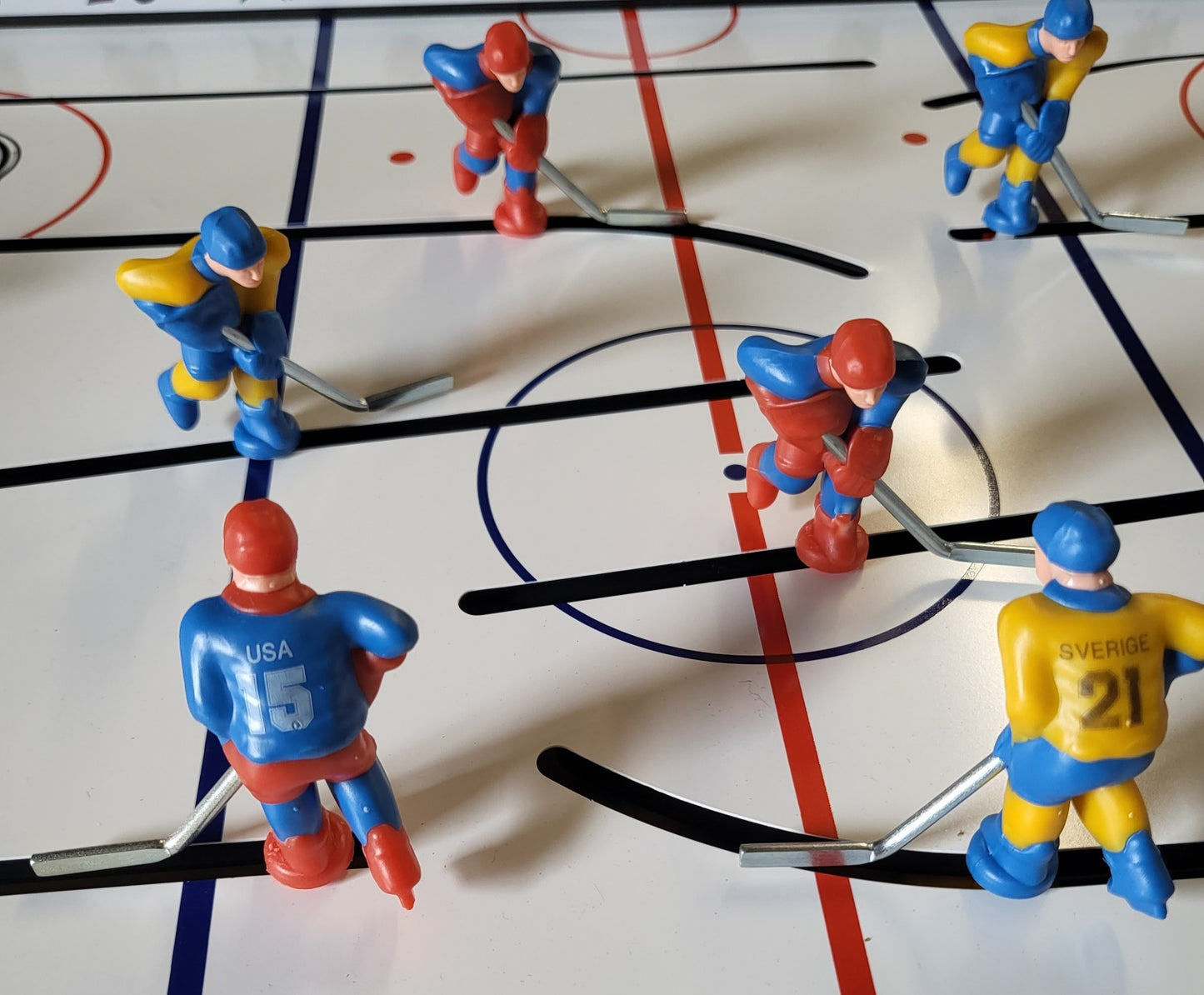 STIGA USA vs Sweden PlayOff 21 Rod Hockey Table