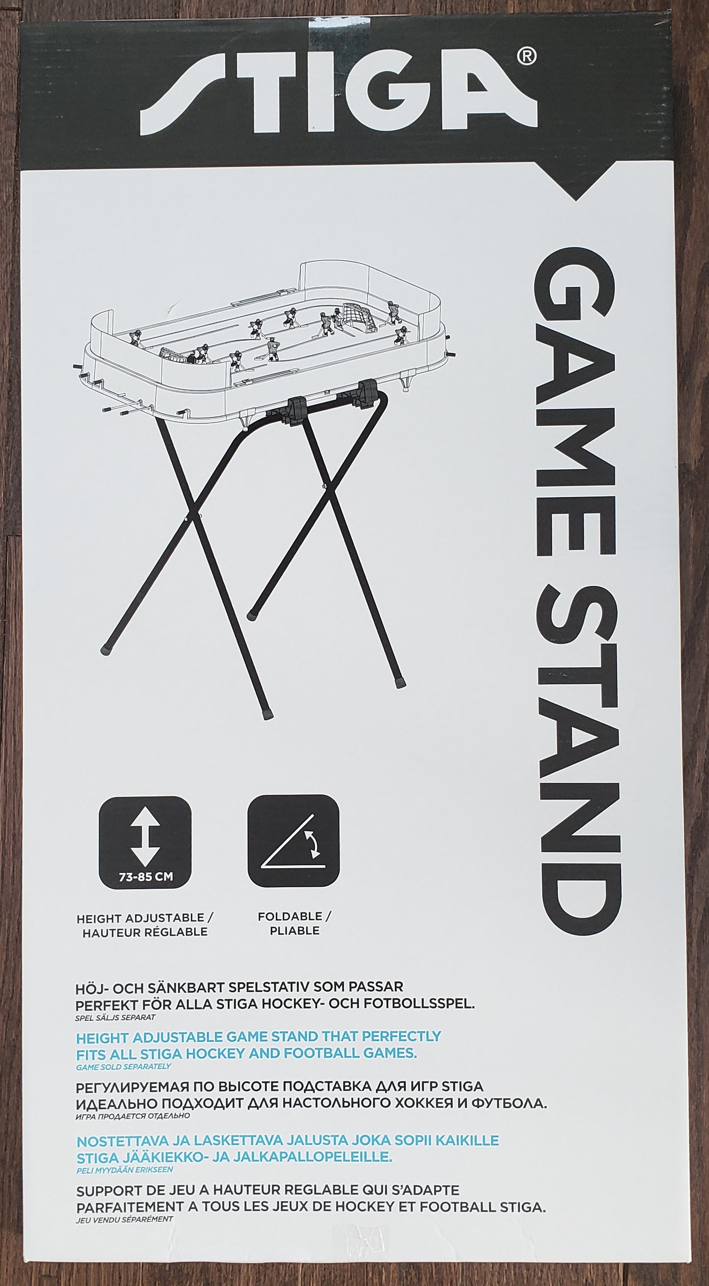 STIGA Playoff 21 USA vs Sweden Table Hockey & Stand
