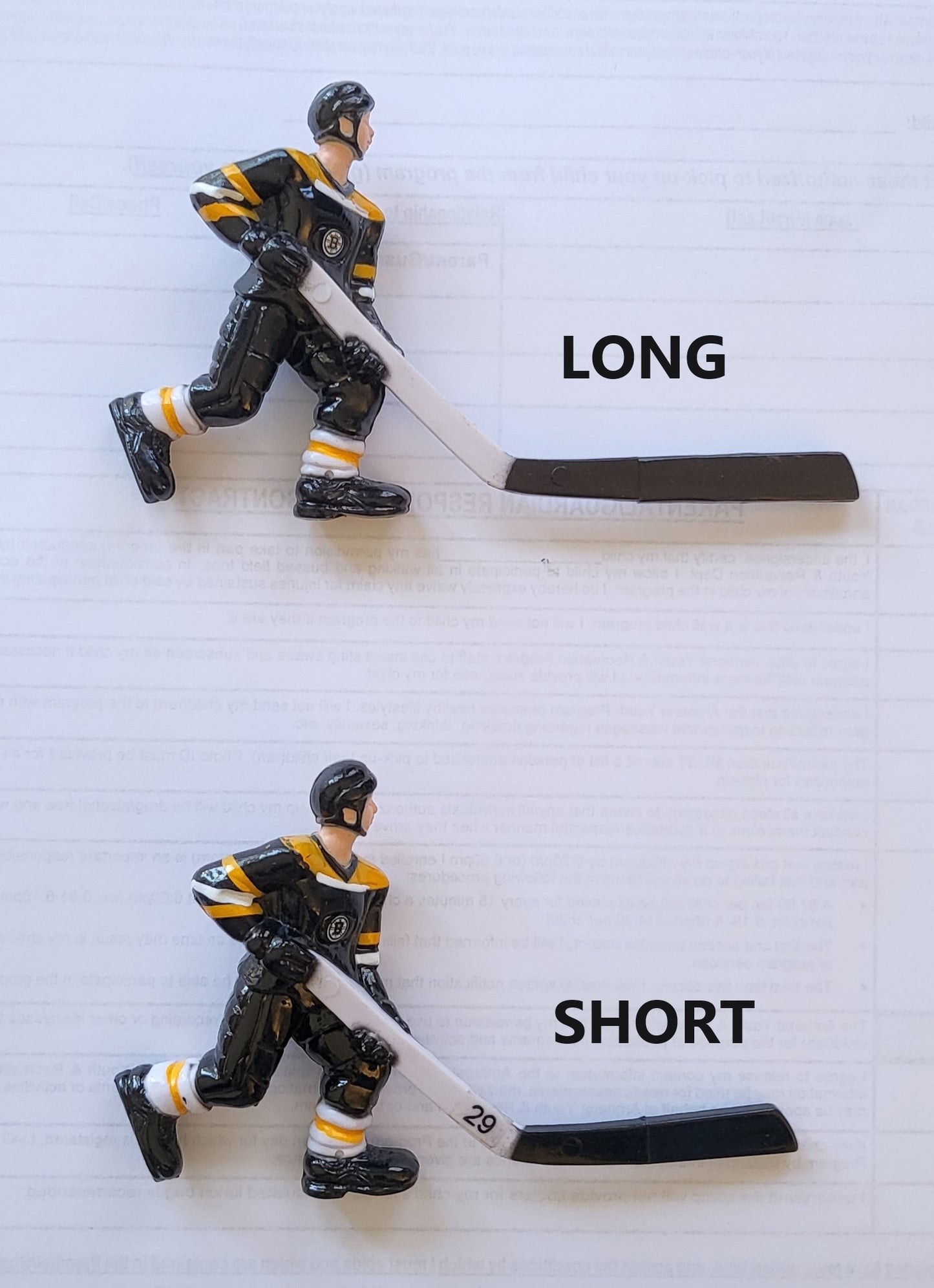 Long Stick Player - Boston Bruins (ManCave 40"/45")