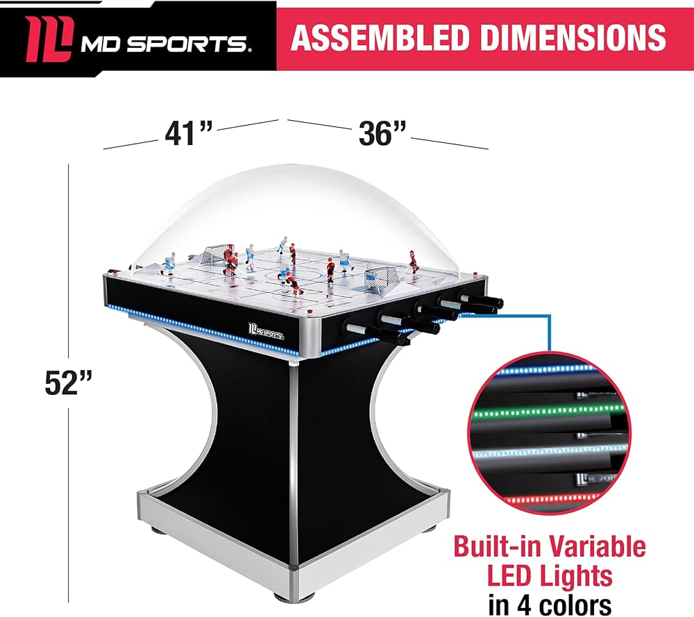 
                      
                        MD Sports 42 in Dome Hockey Table
                      
                    