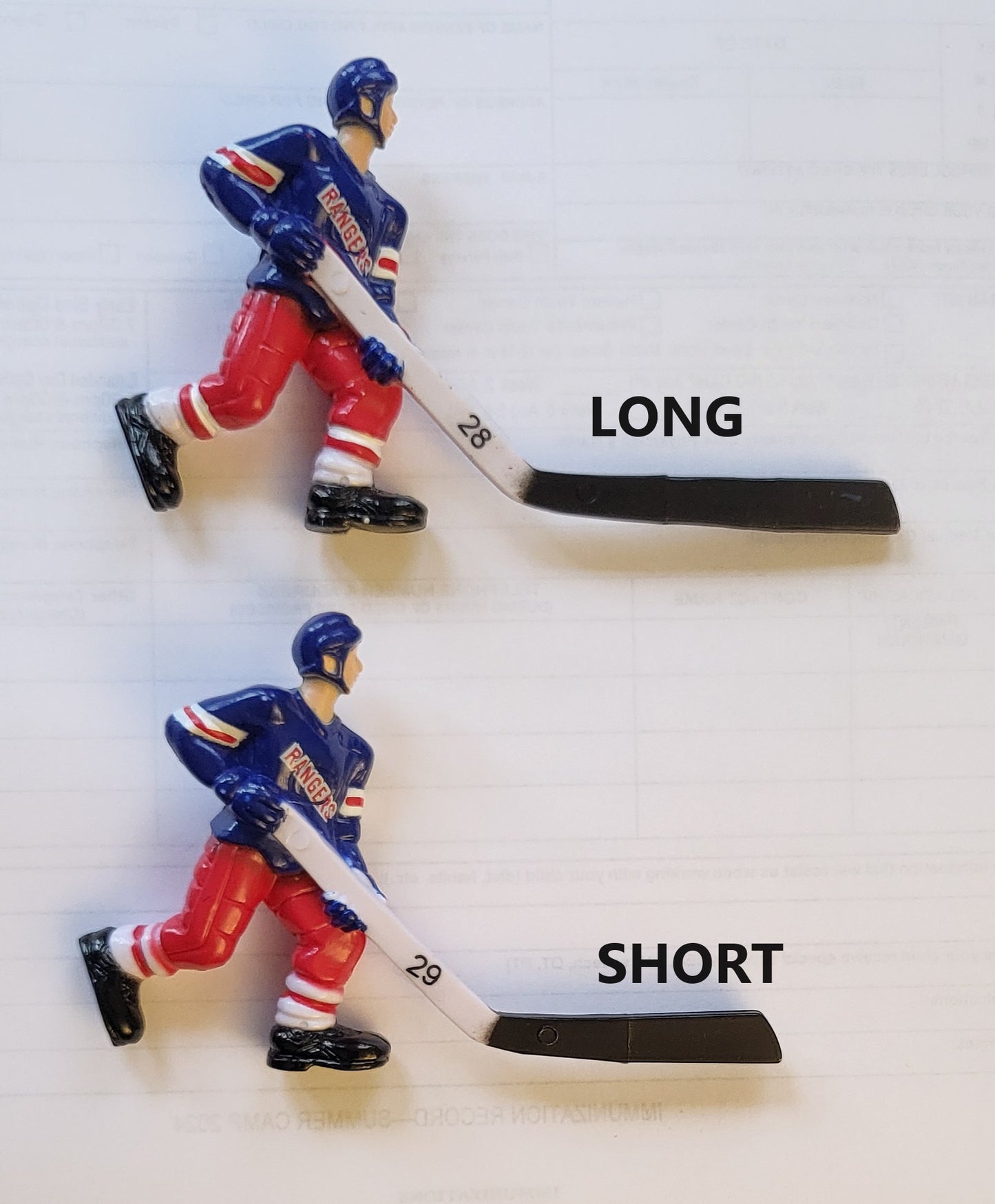 Long Stick Player - NY Rangers (ManCave 40"/45")