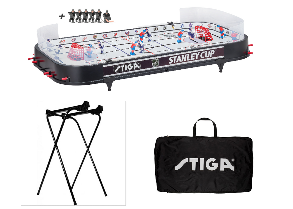 
                      
                        STIGA Bundle - NHL 3T Table Hockey, Game Stand & Carry Bag
                      
                    