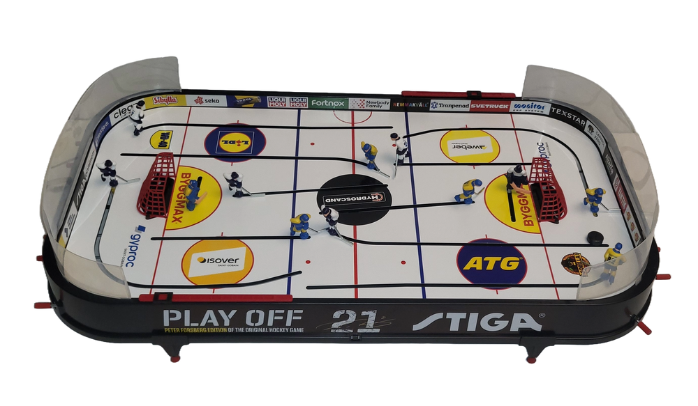 STIGA USA vs Sweden PlayOff 21 Rod Hockey Table - Forsberg Edition