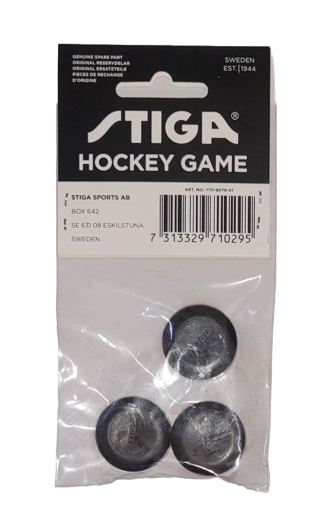 3-pack of STIGA Table Hockey Pucks – ManCave Games