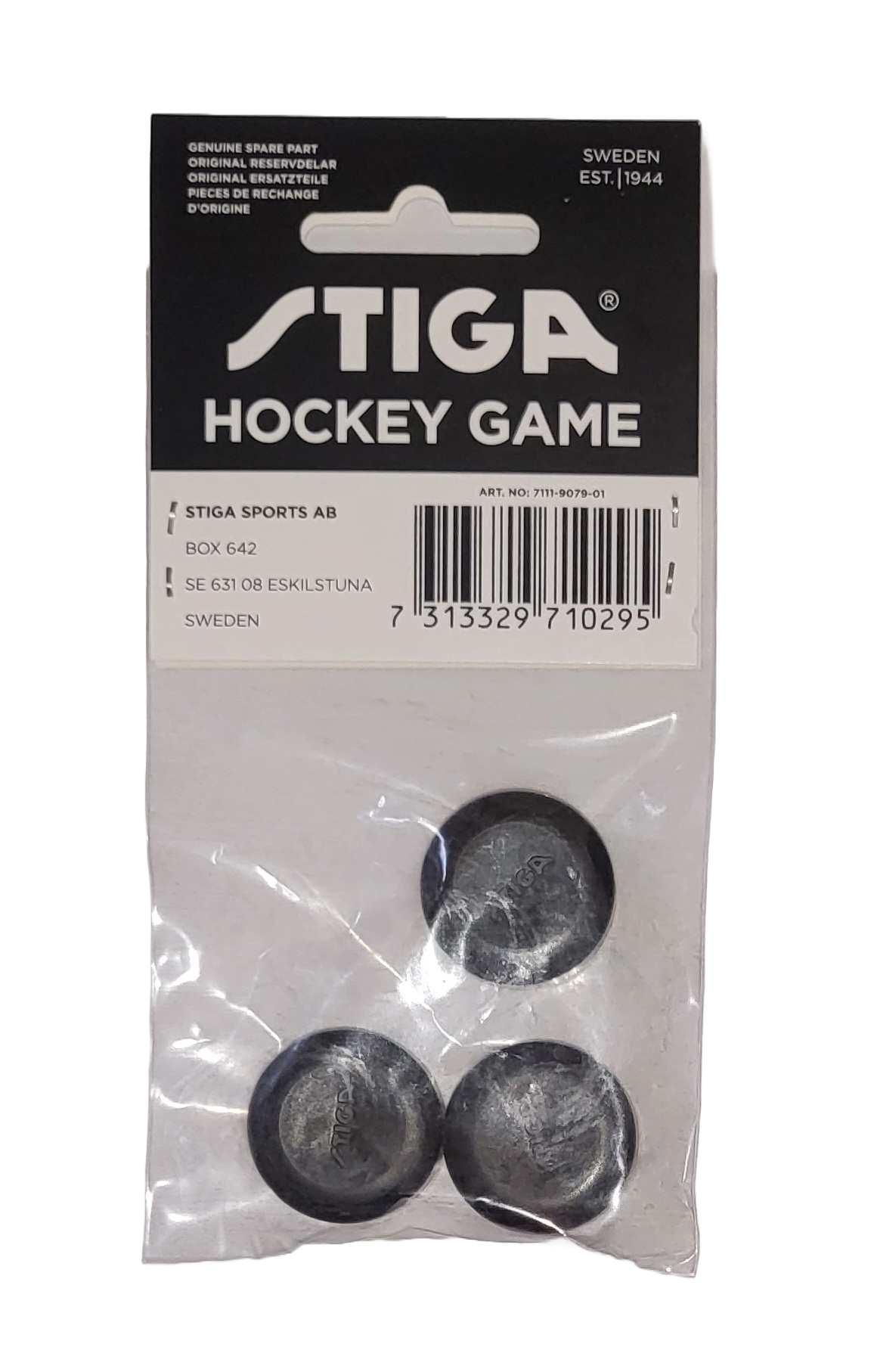 Pucks STIGA Table Hockey (3 Pack)