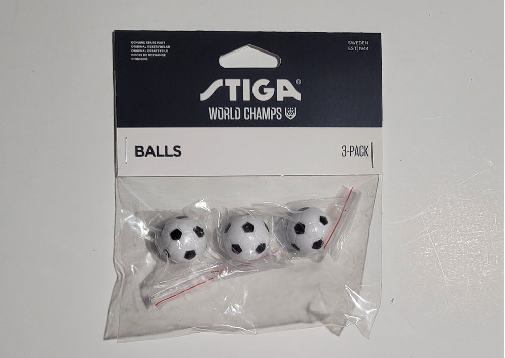 Soccer Balls (Pack of 3) - STIGA Table Soccer (football) Games