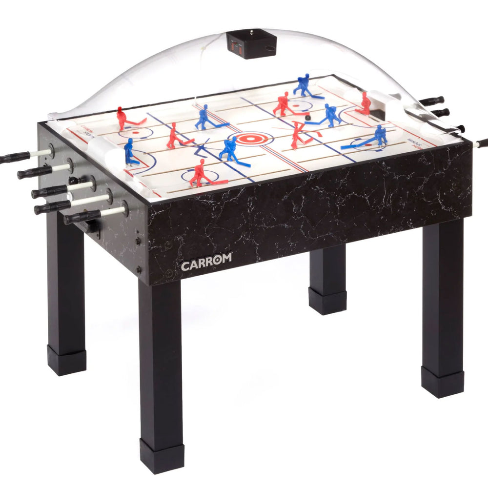 Carrom Super Stick Bubble Hockey Table - Black