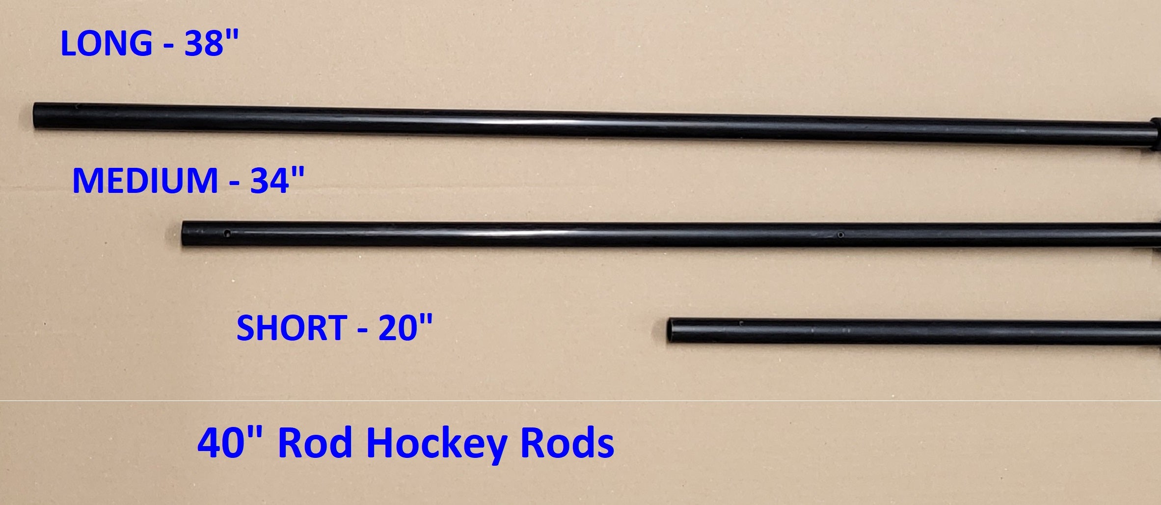 Rod Long for 40" Deluxe Rod Hockey ManCave Games