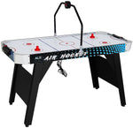 Fran_store 54 Inches Air Hockey Game Table for Adult and Kids, Indoor Sports Game Table with LED Electric Scorer
