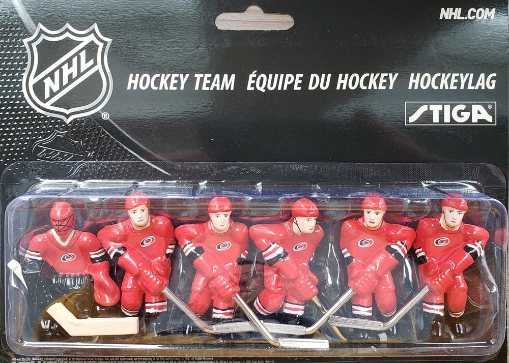 STIGA Carolina Hurricanes NHL Table Hockey Team Players