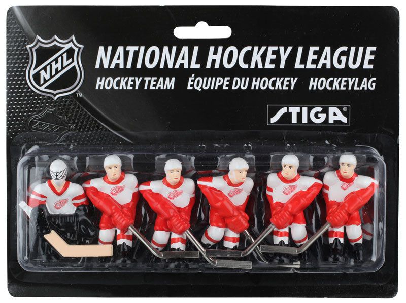 STIGA Detroit Red Wings NHL Table Hockey Team Players