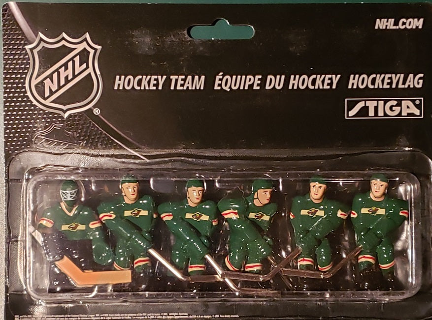 STIGA Minnesota Wild NHL Table Hockey Team Players