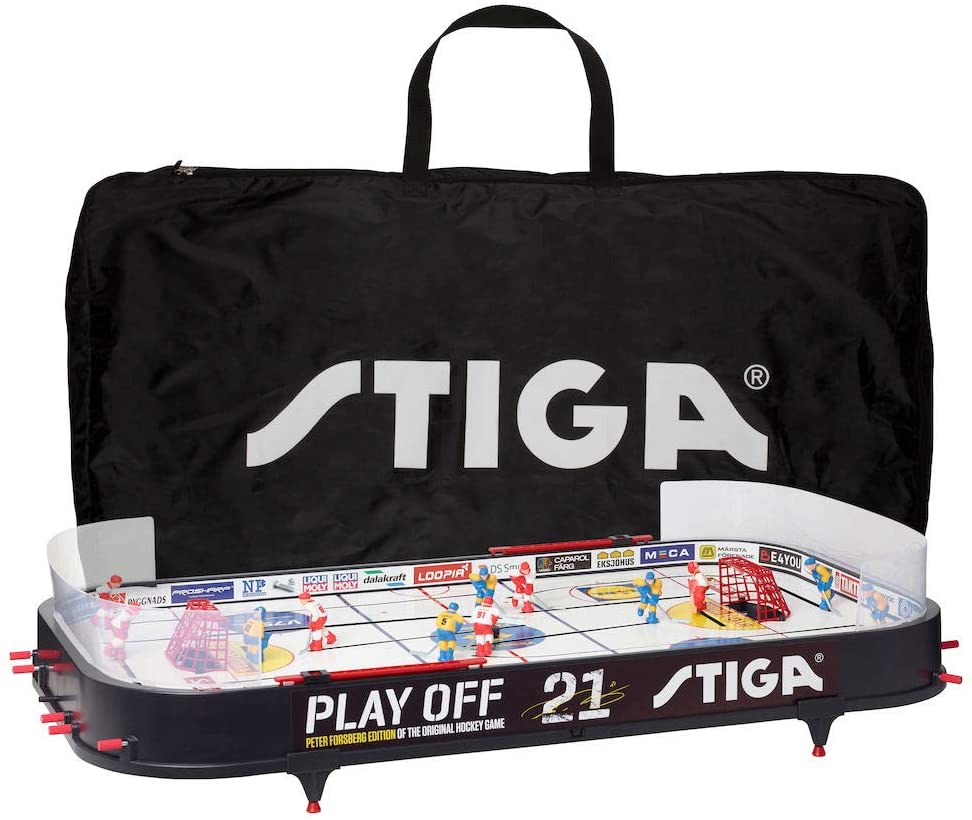 STIGA Tabletop Hockey Sweden vs Canada PlayOff 21 Game and Carry Bag