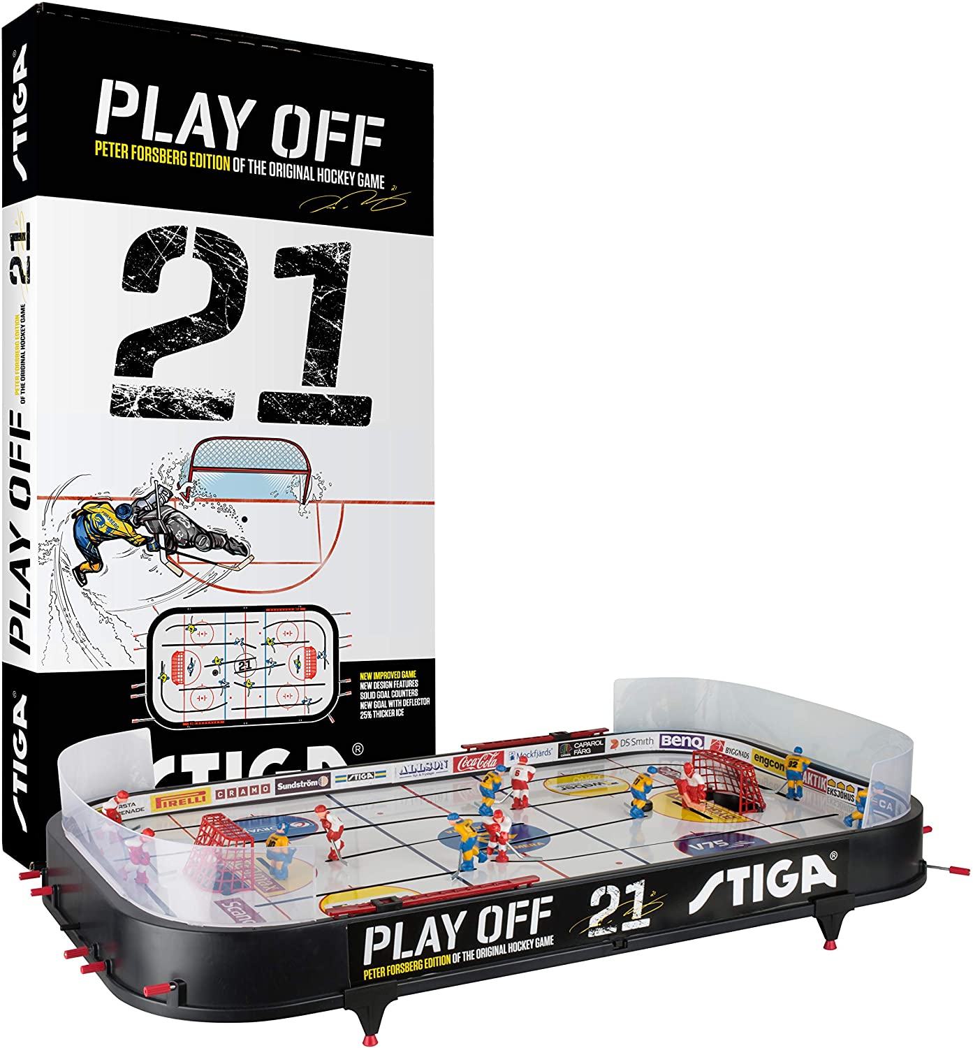 Case of 5 - STIGA Playoff 21 Table Hockey - Canada vs Sweden