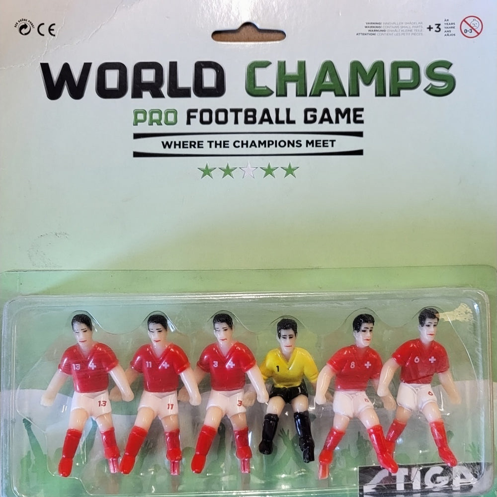 Team Switzerland STIGA Table Soccer Team (Green Cabinet Only)