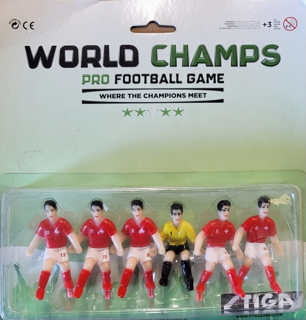 Team Switzerland STIGA Table Soccer Team (Green Cabinet Only)