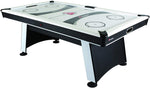 Atomic Blazer 7’ Air Hockey Table with Electronic Score Keeping with Rail-integrated Display, Heavy-duty 120V Blower for Fast Play
