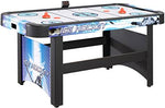 Hathaway Face-Off 5-Foot Air Hockey Game Table for Family Game Rooms with Electronic Scoring, Free Pucks & Striker